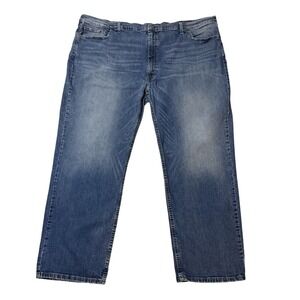 Levi's 559 Jeans Big Mens 54x30 Relaxed Fit Straight Leg Med Wash 100% Cotton #